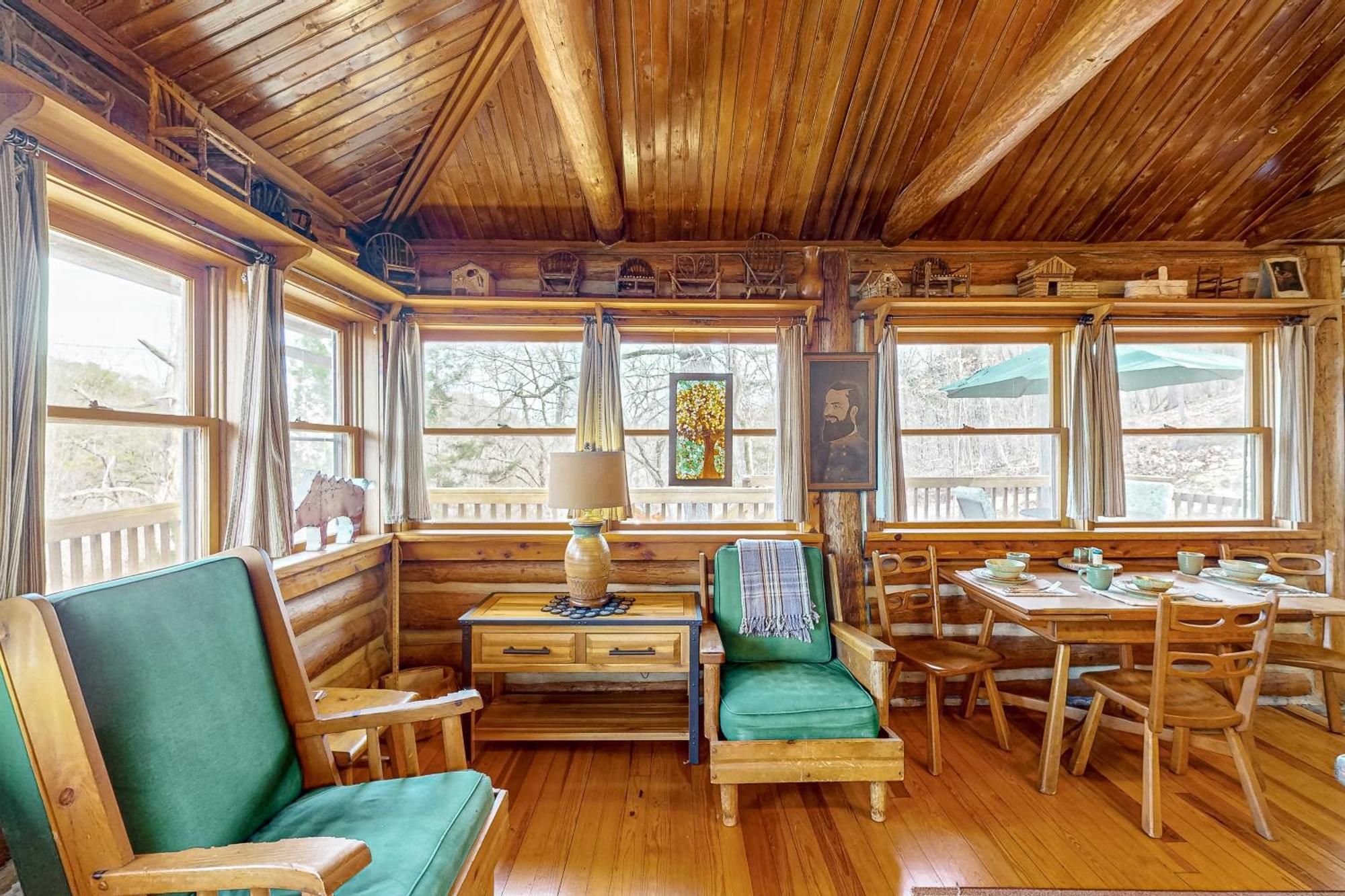 Lake Lucerne - Treehouse Cabin #01 Eureka Springs Bagian luar foto