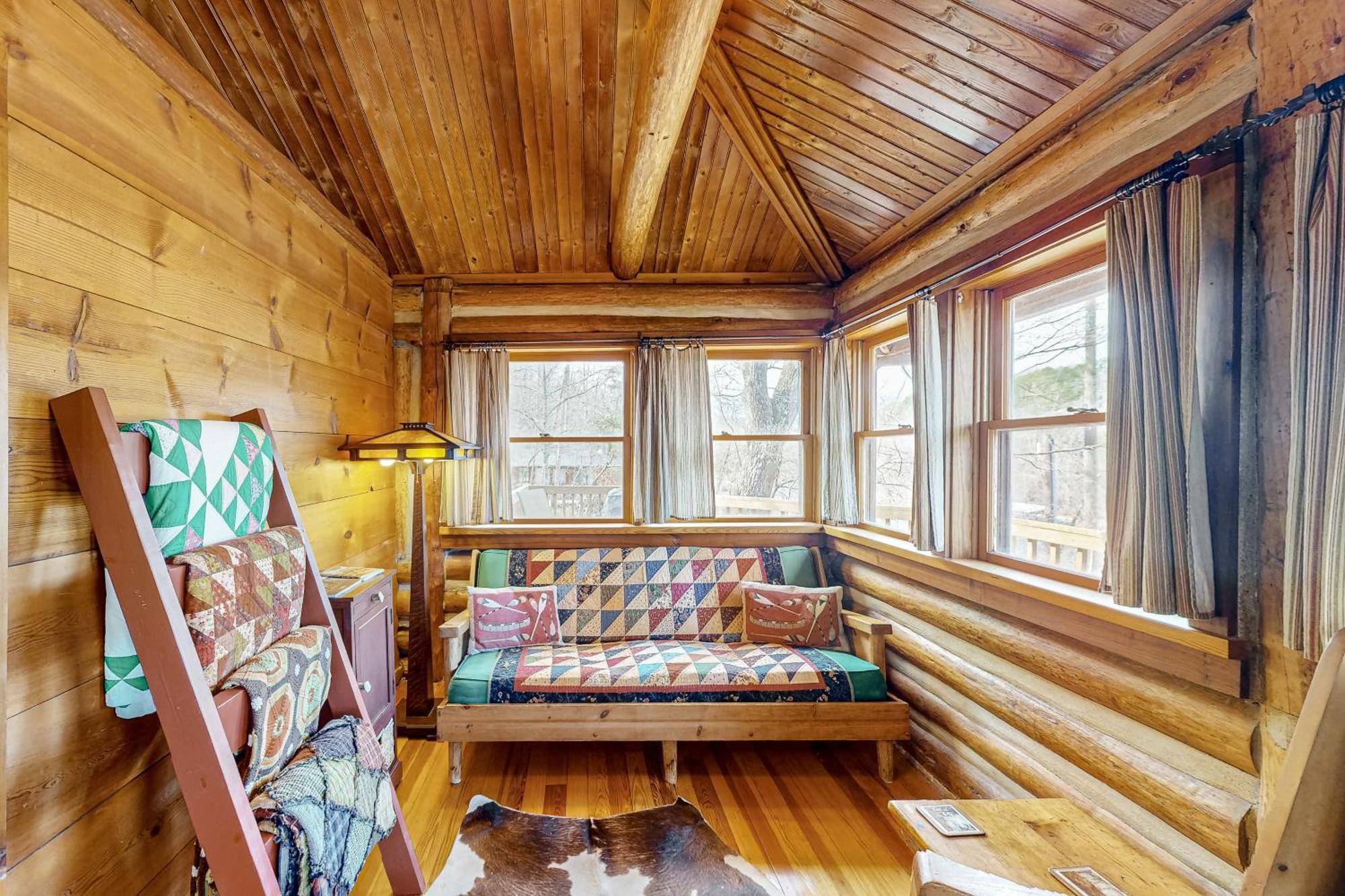 Lake Lucerne - Treehouse Cabin #01 Eureka Springs Bagian luar foto